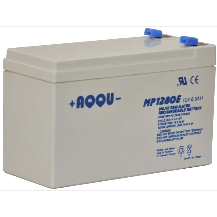

Аккумуляторная батарея для ИБП AQQU MP MP1280, 12V, 8Ah, Белый, MP1280