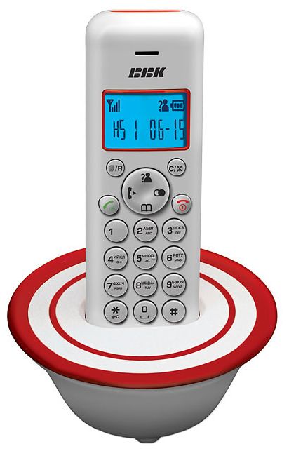 Радиотелефон BBK BKD-815 White-Red
