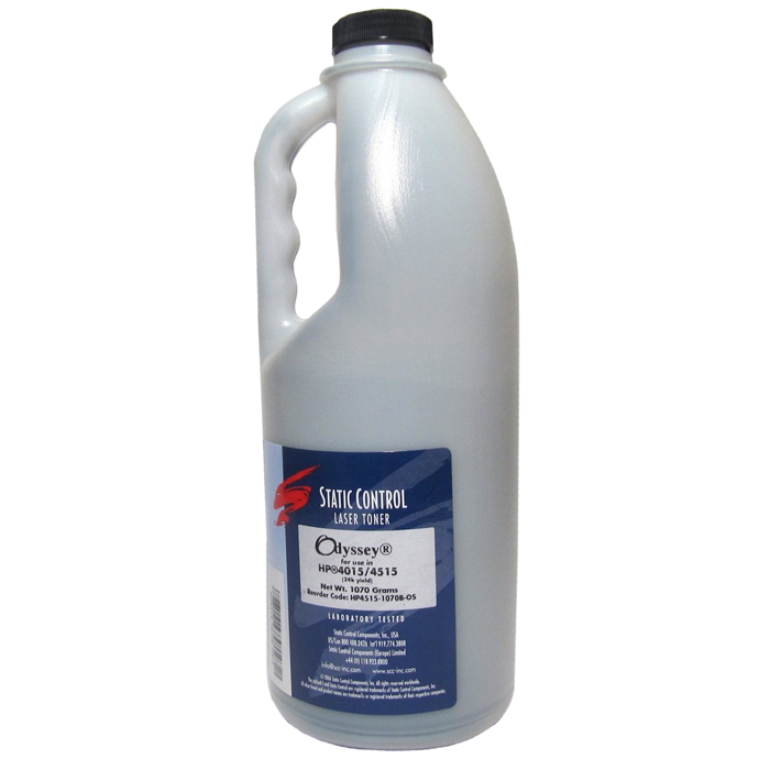 Тонер Static Control MPSPH4555-1070B, канистра 1.07 кг, черный