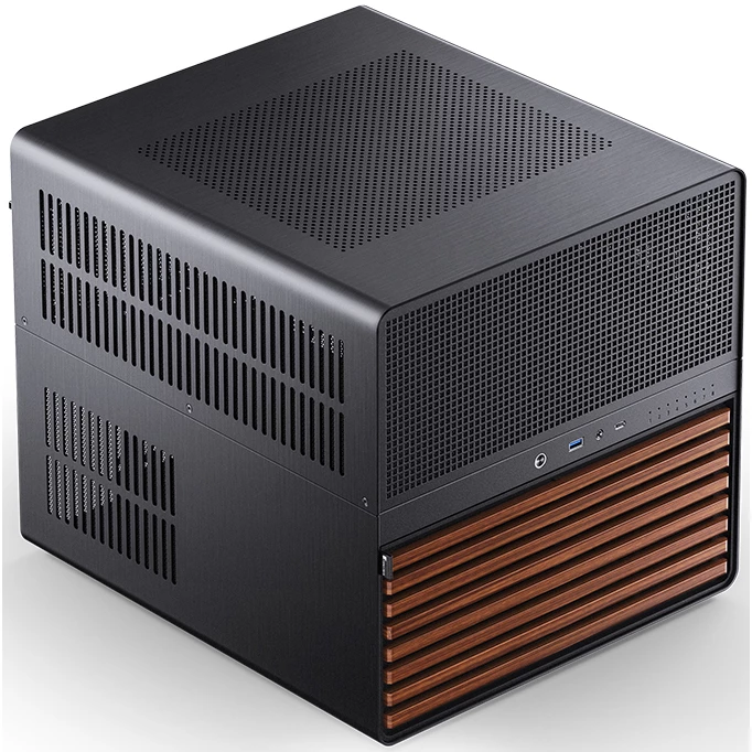 

Корпус JONSBO N5, ATX, Mini-Tower, USB 3.0, USB Type-C, черный, без БП (N5 BLACK), N5