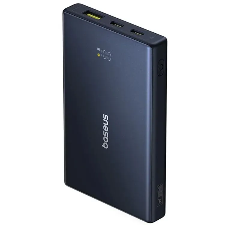 

Портативный аккумулятор (Powerbank) BASEUS PicoGo, 10000 мА·ч, 3xUSB, 3А, Type-C, QC, PD, черный (P10076801123-00), PicoGo