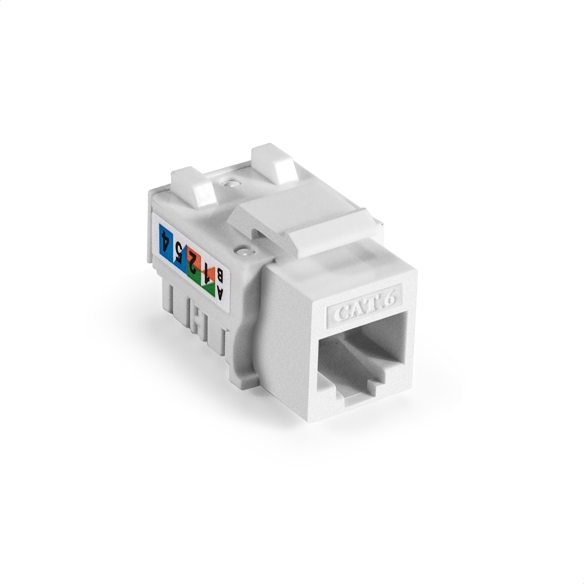 Модуль Keystone ExeGate KJ-8P8C-U-C6-90-110, RJ-45(8P8C) Keystone Jack cat.6 (EX297265RUS)