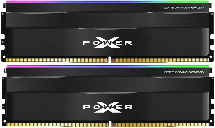 Комплект памяти DDR5 DIMM 64Gb (2x32Gb), 6000MHz Silicon Power (SP064GXLWU60AFDF)