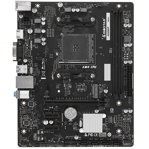 Материнская плата Biostar A520MHP, SocketAM4, AMD A520, mATX