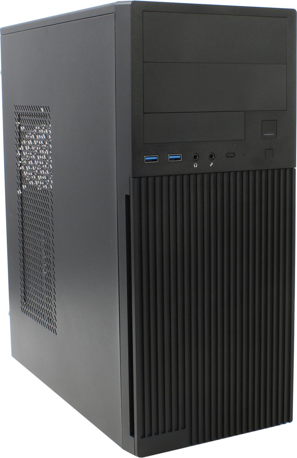 

Корпус INWIN DA816BK, ATX, Midi-Tower, 2xUSB 3.0, черный, без БП (6193556), DA816