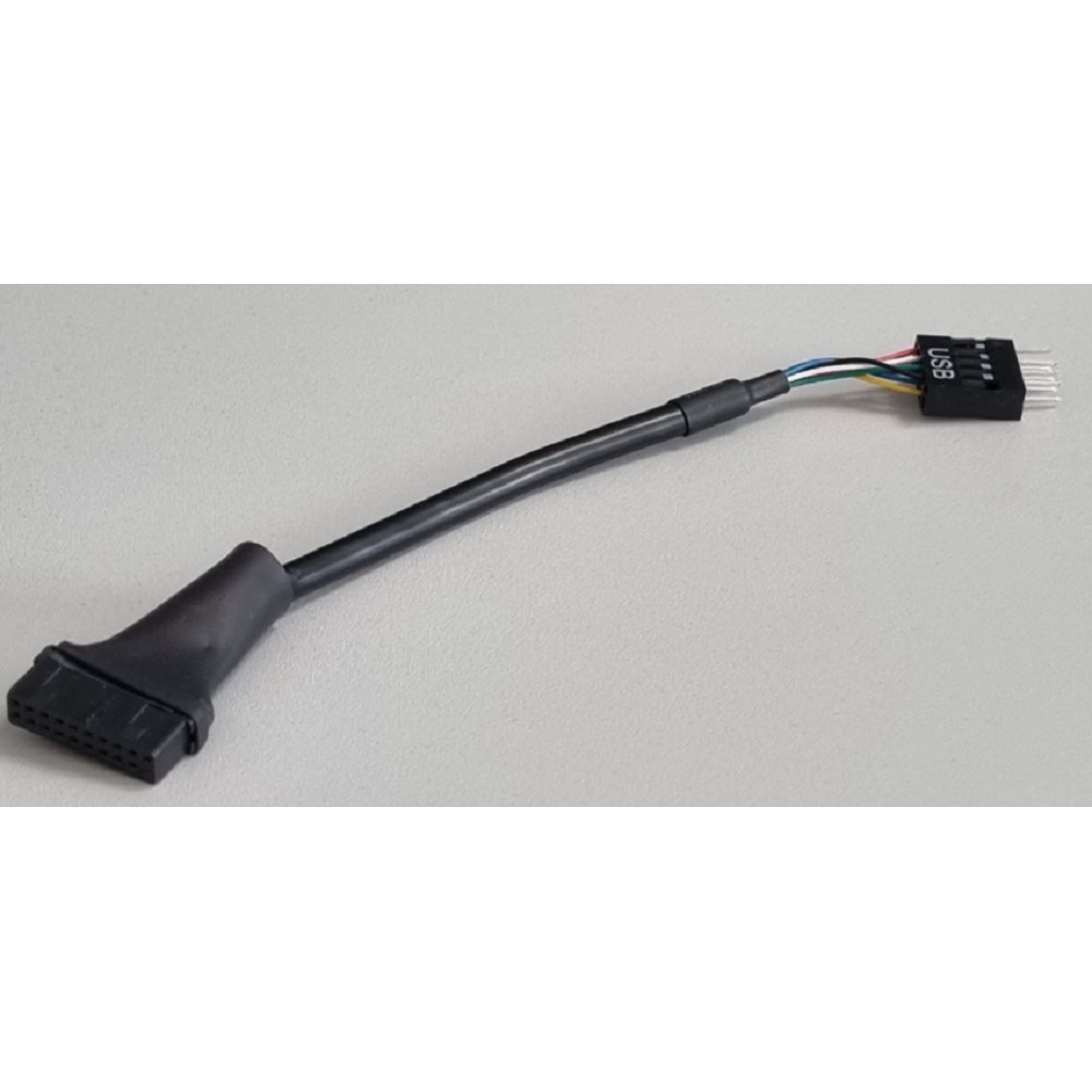 Переходник (адаптер) Bion USB 2.0 (9-pin)М/USB 3.0(19-pin)F BXP-USB3F-USB2M-010