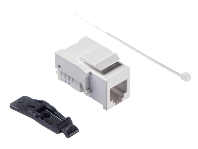 Модуль Keystone Netko KJ2-C4-64/WH, RJ11 (6p4c) (KJ2-C4-64/WH)