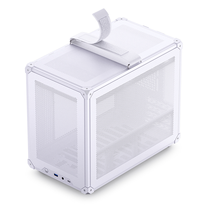 Корпус JONSBO C6 MAX, Micro-Tower, без БП, белый