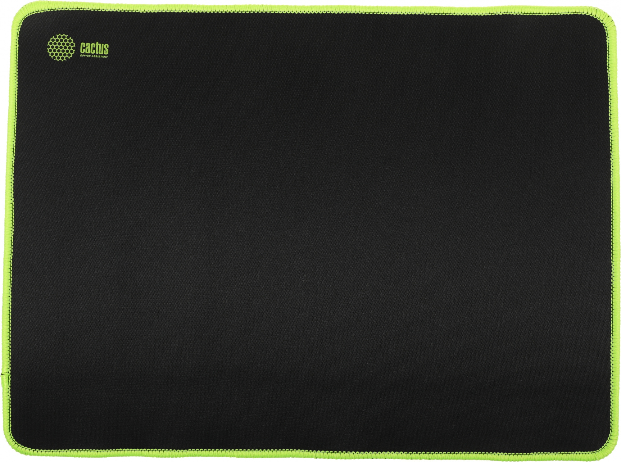 Коврик для мыши Cactus Black, 400x300x3 мм, черный