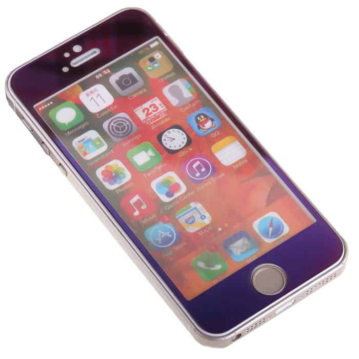 

Защитное стекло Glass для экрана смартфона Apple iPhone 4, поверхность зеркальная (55073)