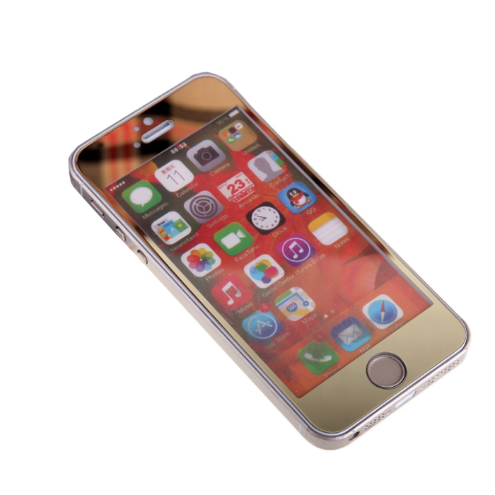 

Защитное стекло Glass для экрана смартфона Apple iPhone 4, поверхность зеркальная (55072)