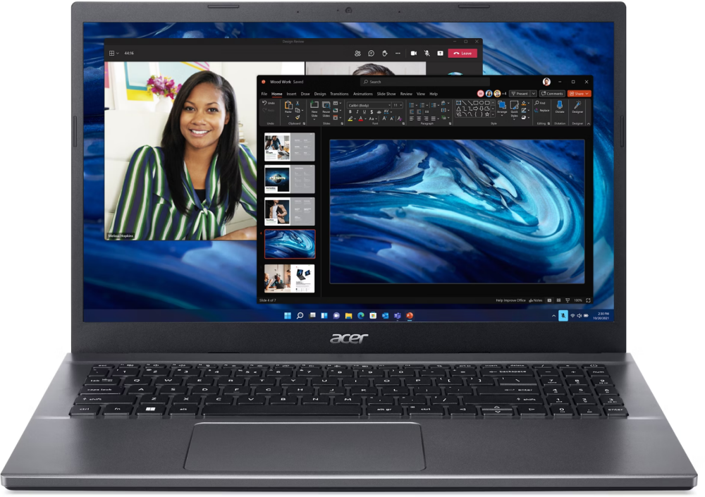 Ноутбук Acer Extensa EX215-55-53N5 15.6" IPS 1920x1080, Intel Core i5 1235U 1.3 ГГц, 8Gb RAM, 512Gb SSD, без OC, серый космос (NX.EGYER.01Y) б/у, после ремонта, следы эксплуатации, комплект полный