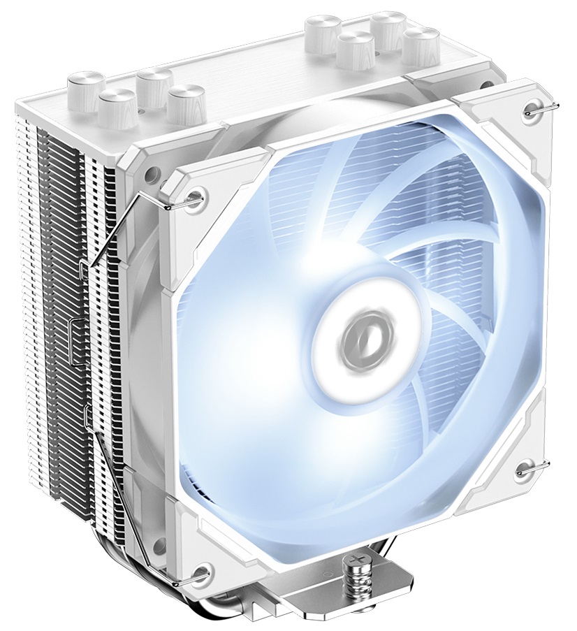 

Кулер для процессора ID-COOLING SE-224-XTS WHITE для Socket/115x/1200/1700/1851/AM4/AM5, 120 мм, 1500rpm, 28.9 дБА, 220 Вт, 4-pin PWM, Al+Cu, White LED (SE-224-XTS WHITE), SE-224-XTS WHITE