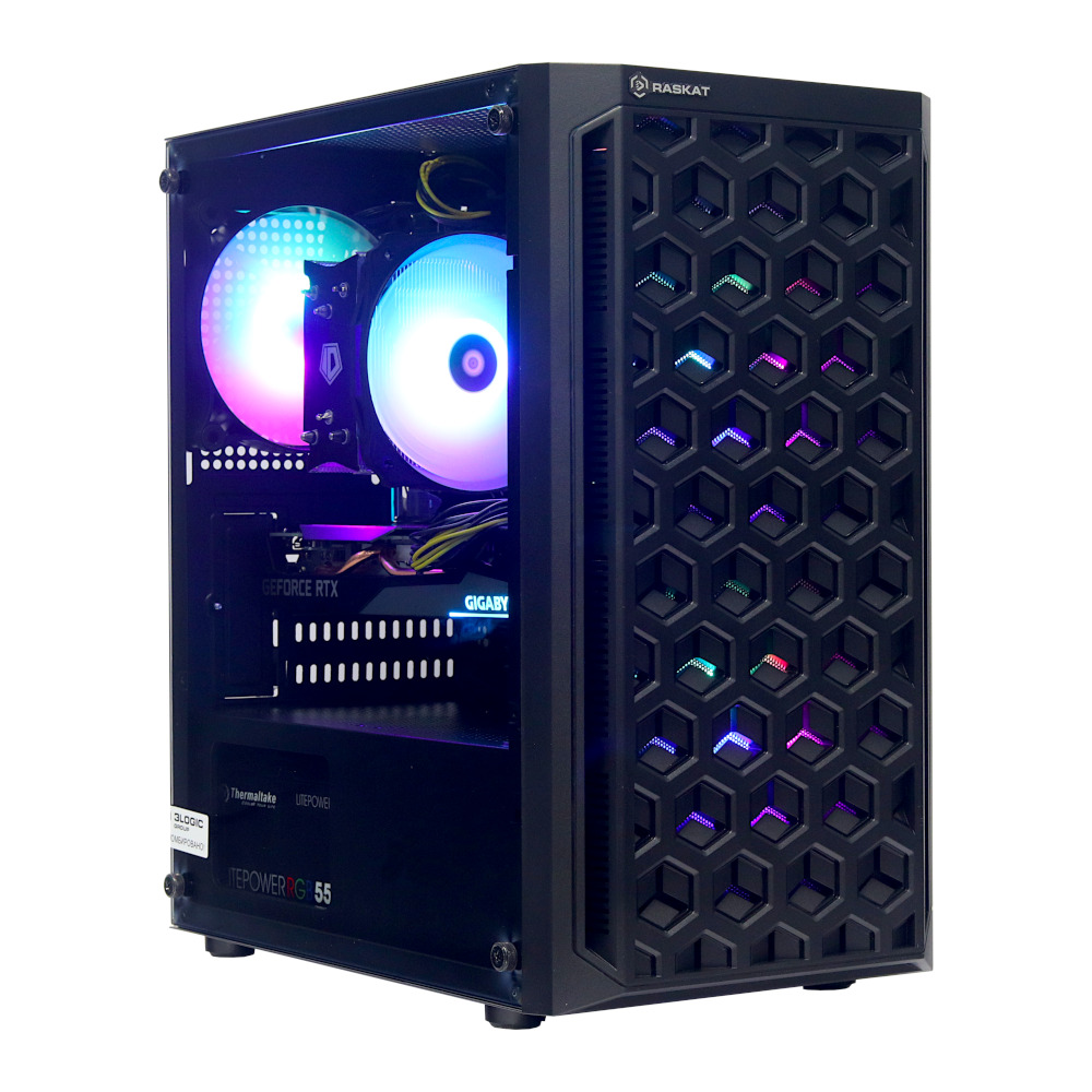 Системный блок Raskat Strike 320, Intel Core i3 12100F, 16Gb, 512Gb SSD, NVIDIA GeForce GTX 1650, без ОС (STRIKE320157392)