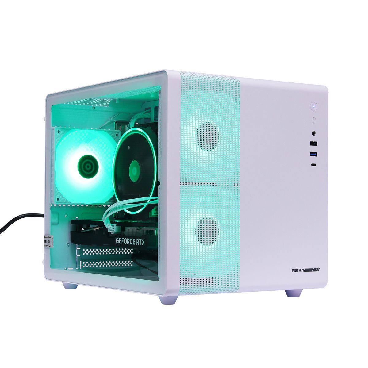 Системный блок Raskat Strike 520, Intel Core i5 12400F, 32Gb, 1Tb SSD, NVIDIA GeForce RTX 4060, без ОС (STRIKE520190438)
