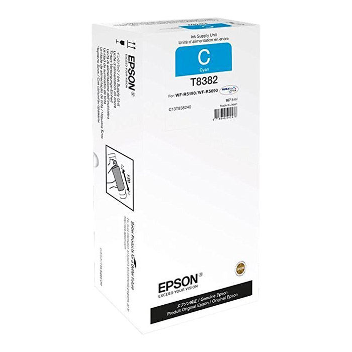 Картридж Epson T8382 (C13T838240), голубой