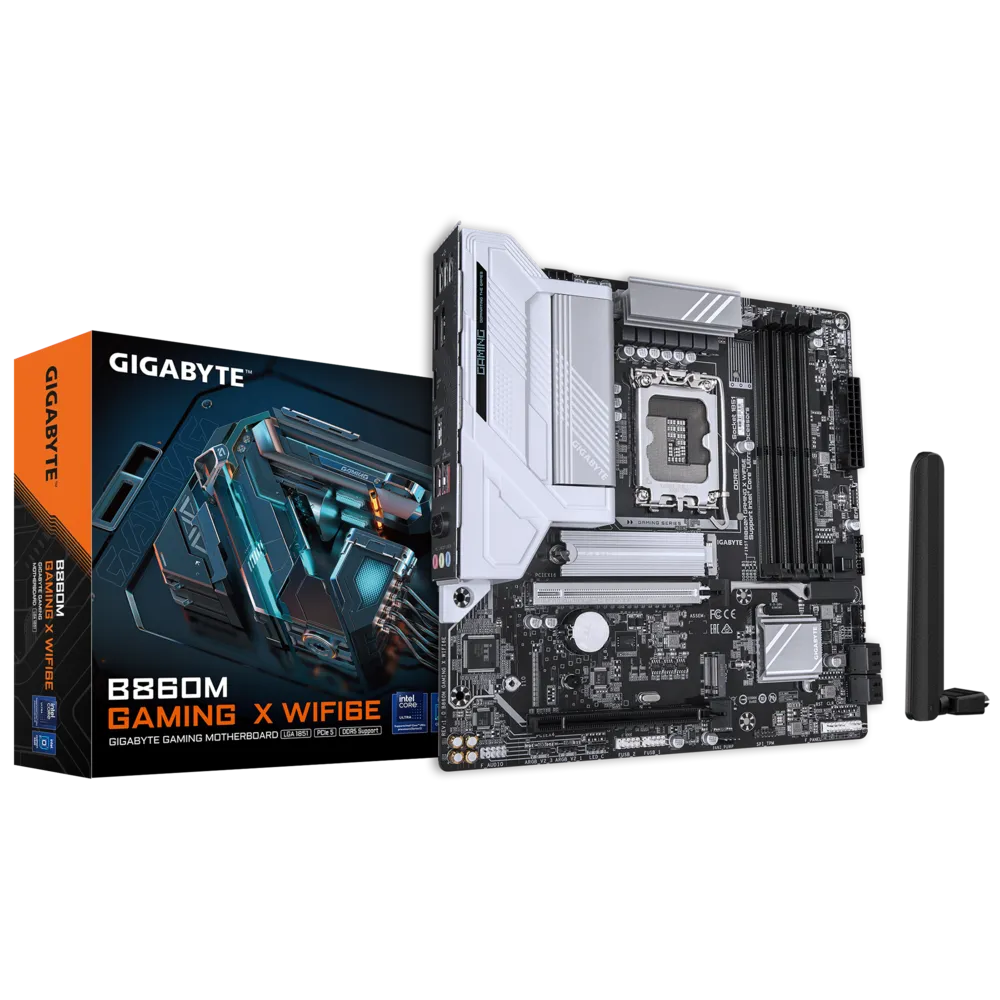 Материнская плата GIGABYTE B860M GAMING X WIFI6E, LGA1851, Intel B860, mATX