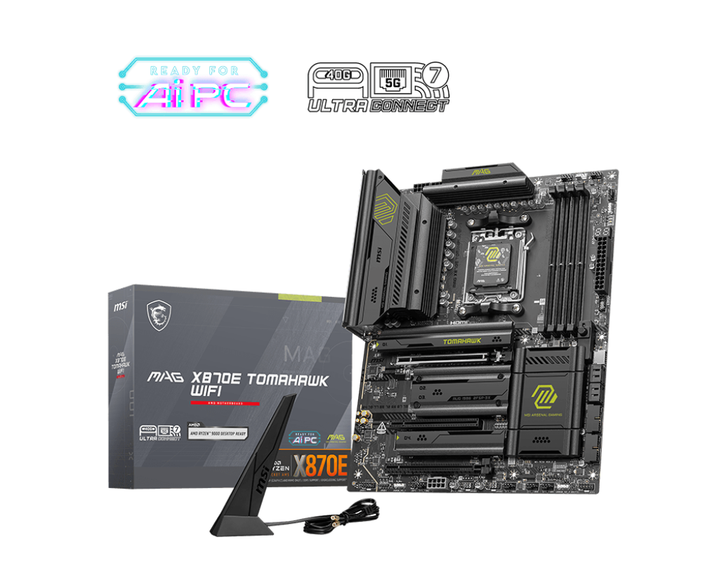 Материнская плата MSI MAG X870E TOMAHAWK WIFI, AM5, AMD X870E, ATX