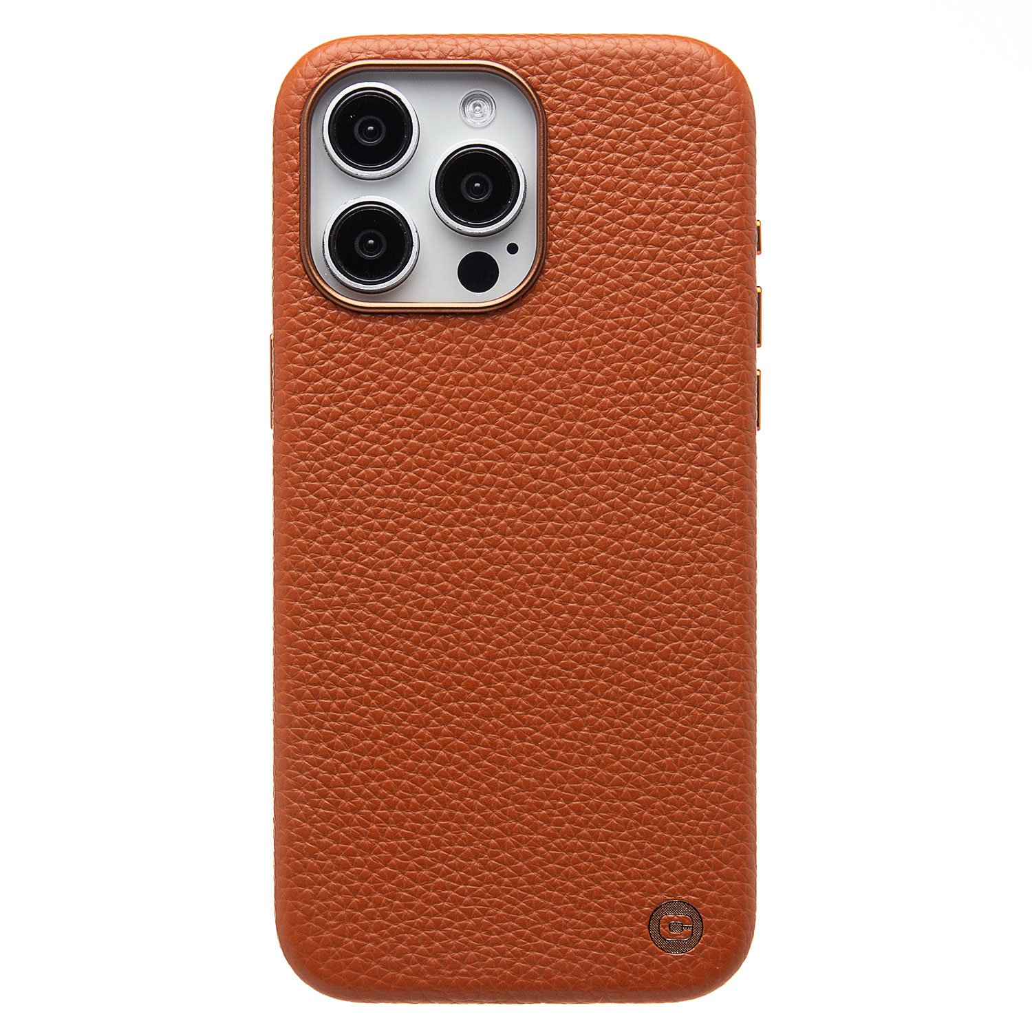 

Чехол-накладка Cellis SM030 SafeMag для смартфона Apple iPhone 15 Pro Max, натуральная кожа (зернистая), коричневый (237474)