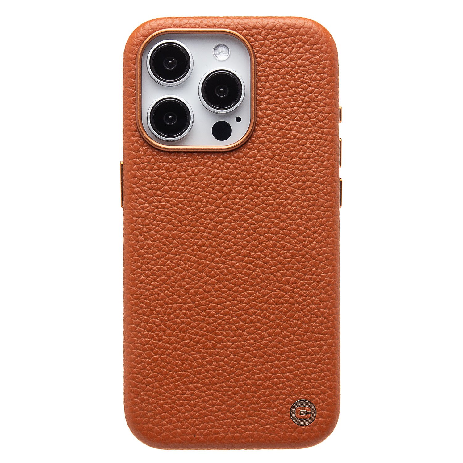 

Чехол-накладка Cellis SM030 SafeMag для смартфона Apple iPhone 15 Pro, натуральная кожа (зернистая), коричневый (237471)