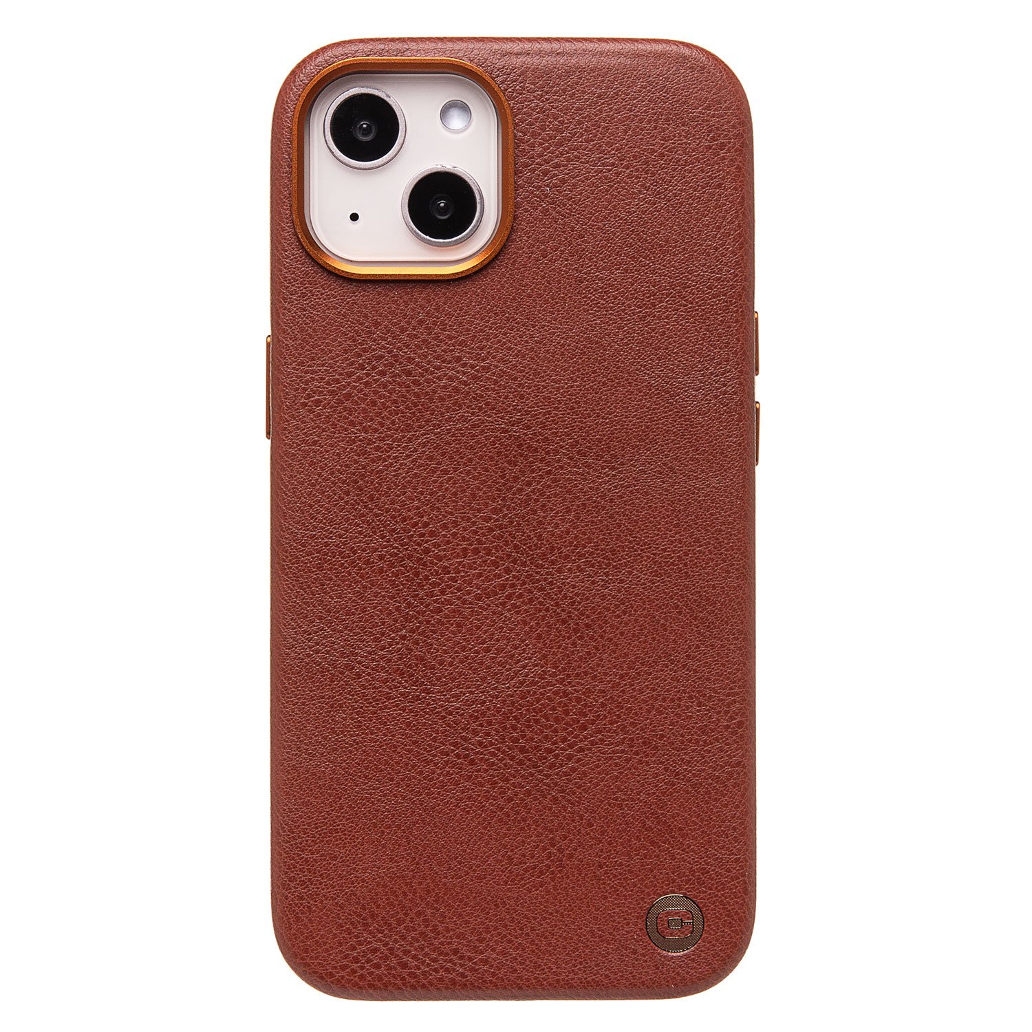 

Чехол-накладка Cellis SM031 SafeMag для смартфона Apple iPhone 13/iPhone 14, натуральная кожа, коричневый (237489)