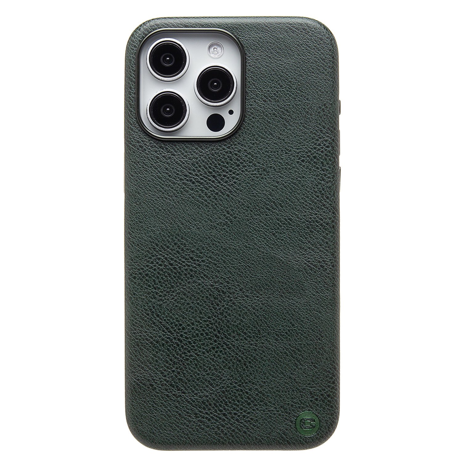 

Чехол-накладка Cellis SM031 SafeMag для смартфона Apple iPhone 15 Pro Max, натуральная кожа, темно-зеленый (237497)