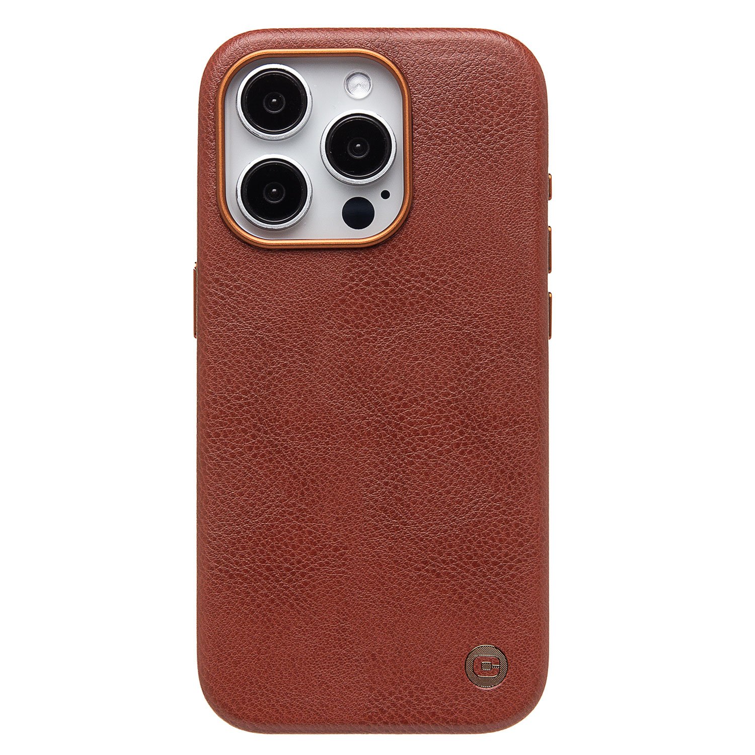 

Чехол-накладка Cellis SM031 SafeMag для смартфона Apple iPhone 15 Pro, натуральная кожа, коричневый (237495)