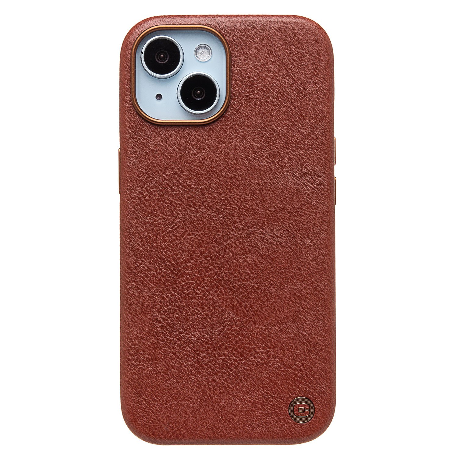 

Чехол-накладка Cellis SM031 SafeMag для смартфона Apple iPhone 15, натуральная кожа, коричневый (237492)