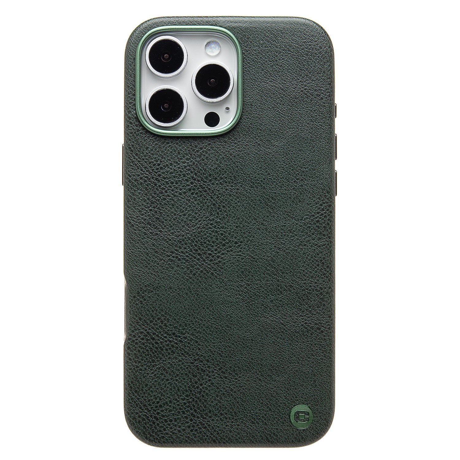 

Чехол-накладка Cellis SM031 SafeMag для смартфона Apple iPhone 16 Pro Max, натуральная кожа, темно-зеленый (237506)