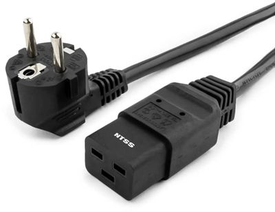 Кабель питания NTSS Schuko (Euro)(M)-IEC-320-C19, 3 м NTSS-PC19772