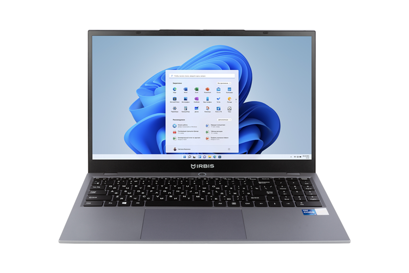 Ноутбук IRBIS 15.6" IPS 1920x1080, Intel Core i7 1255U 1.7 ГГц, 16Gb RAM, 512Gb SSD, 3G, LTE, W11Pro, серый (15NBP3512L) б/у, незначительные следы эксплуатации, полный комплект
