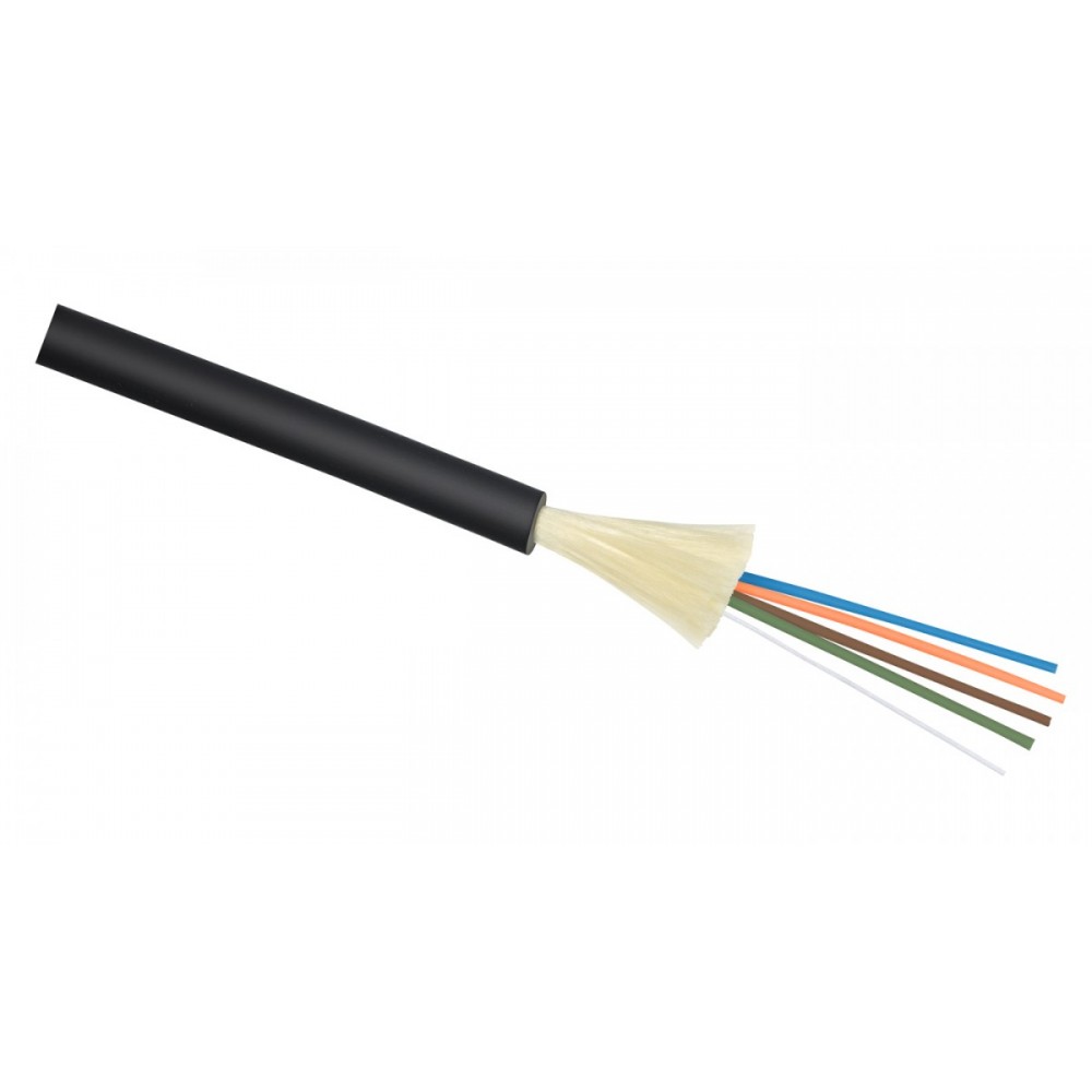 Кабель оптический одномодовый, 4 волокна LANMASTER, 1 км (LAN-OFC-DU4-S2-HF)