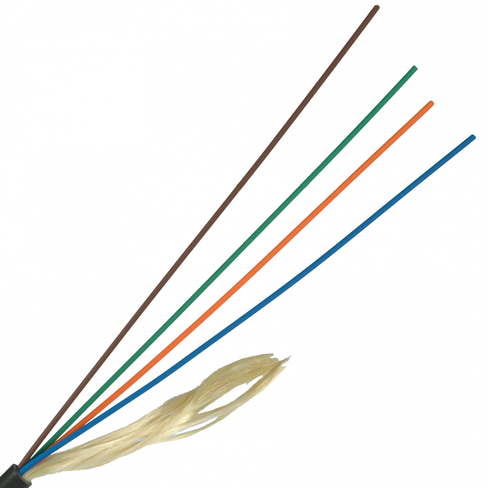 Кабель оптический многомодовый, 8 волокон LANMASTER, 1 км (LAN-OFC-DI8-M4-LS)