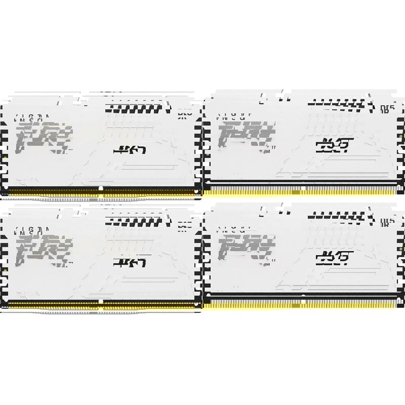 

Комплект памяти DDR5 DIMM 32Gb (2x16Gb), 5600MHz, CL40, 1.1V, Kingston, FURY Beast White (KF556C40BWK2-32) Retail, KF556C40BWK2-32