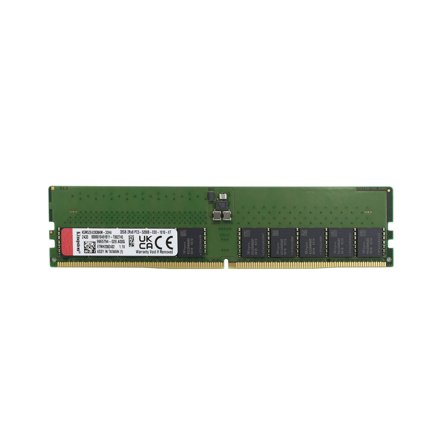 Память DDR5 RDIMM 32Gb Kingston (KSM56R46BS4PMI-32MDI)