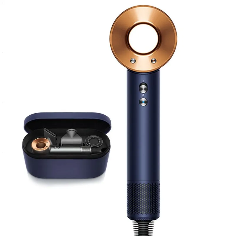 Фен Dyson HD08 Prussian Blue 1.6 кВт, режимов: 3, насадок: 5