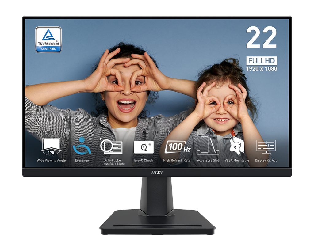 Монитор 21.5" MSI Pro MP225V черный
