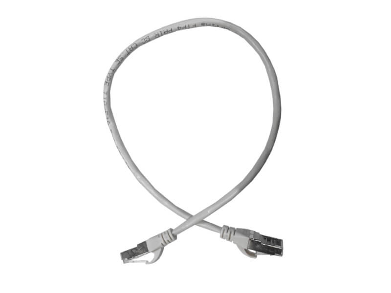 Патч-корд Netko FTP, кат.5e, 0.5 м, RJ45-RJ45, серый (N.BC.FTP.5e-5.0m-2-lszh/N.BC.FTP.5e-0.5m-2-lszh)
