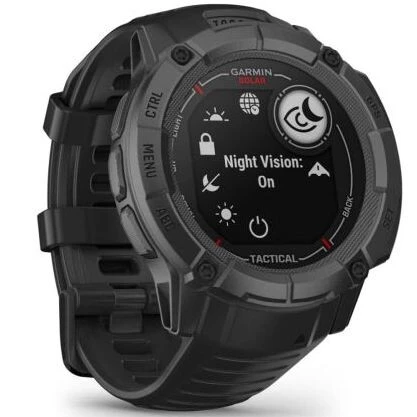 Смарт-часы Garmin Instinct 2X Solar Tactical, черный