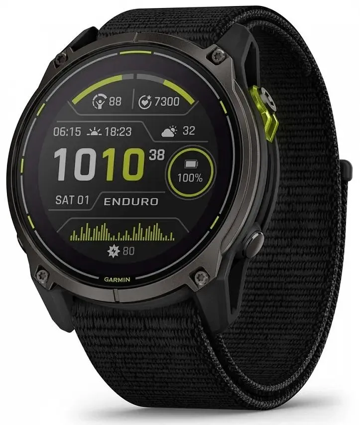 Смарт-часы Garmin Enduro 3, черный