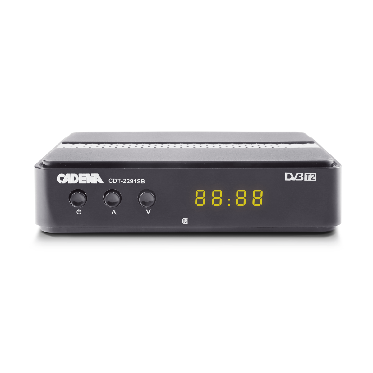

Приставка для цифрового ТВ Cadena CDT-2291SB, DVB-T2, HDMI, RCA, RF (046/91/00055106), CDT-2291SB