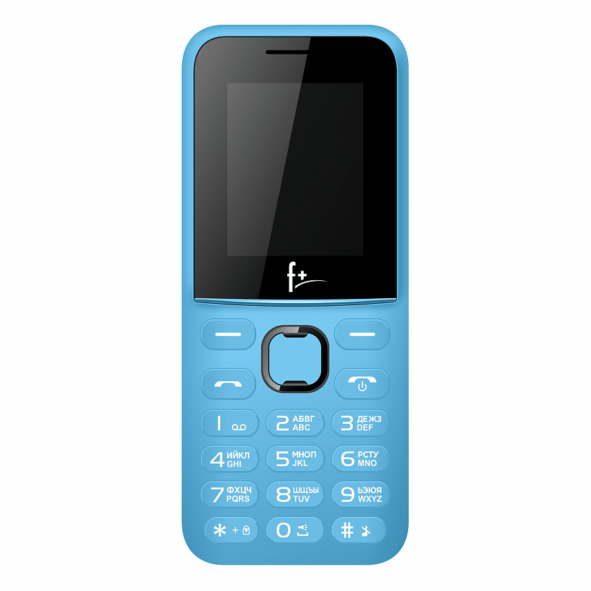 Мобильный телефон F+ F170L, 1.77" 160x128 TFT, Unisoc SC8955, BT, 2-Sim, 600 мА·ч, micro-USB, голубой (F170L Light Blue) б/у, вскрыт комплект, отказ от покупки, полный комплект