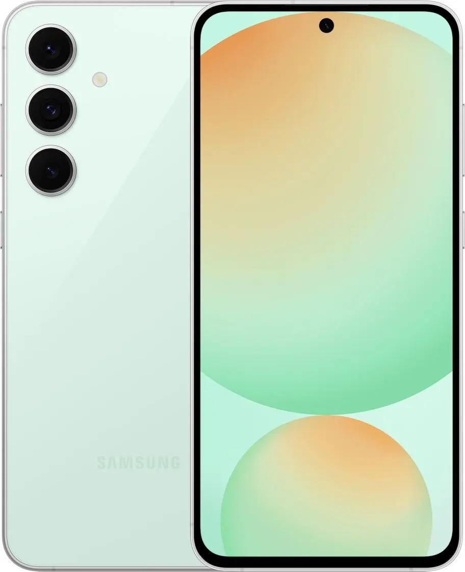 

Смартфон Samsung Galaxy S24 FE, 6.7" 2340x1080 AMOLED, Samsung Exynos 2400e, 8Gb RAM, 256Gb, 3G/4G/5G, NFC, Wi-Fi, BT, 3xCam, 2-Sim, 4700 мА⋅ч, USB Type-C, Android 14, мятный (SM-S721BLGCCAU), Galaxy S24 FE
