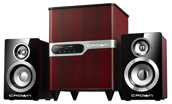 

Акустика 2.1 Crown CMS-440, 15W+2x8W, дерево, CMS-440