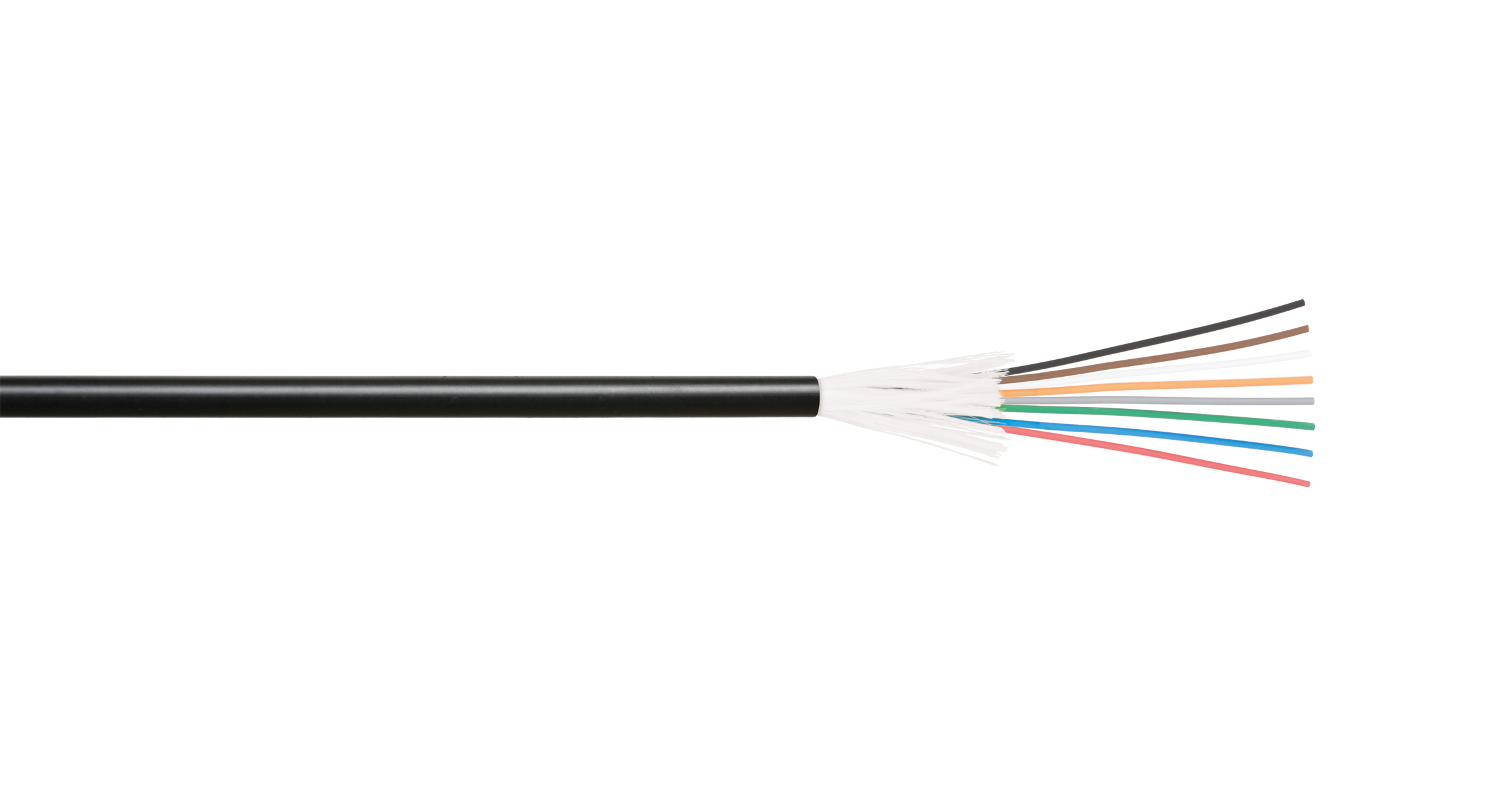Кабель оптический многомодовый, 12 волокон NIKOMAX, 1 км (NMF-4IS-012M3C-BK-F001)