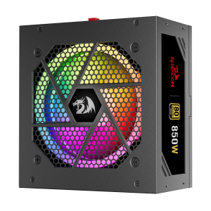 Блок питания 850 Вт, Redragon RGPS-850W, 120 мм 80 Plus Gold