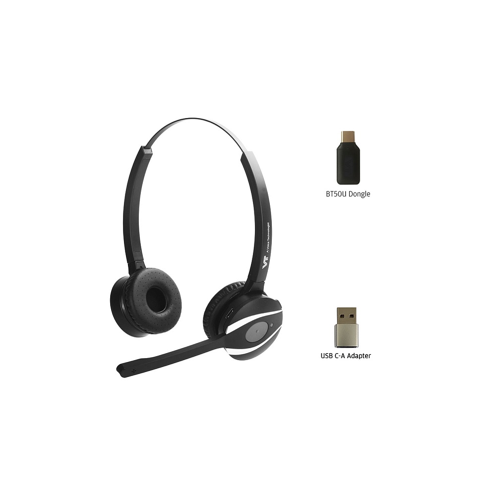 Беспроводная гарнитура VT VT9200-D, стерео, Bluetooth