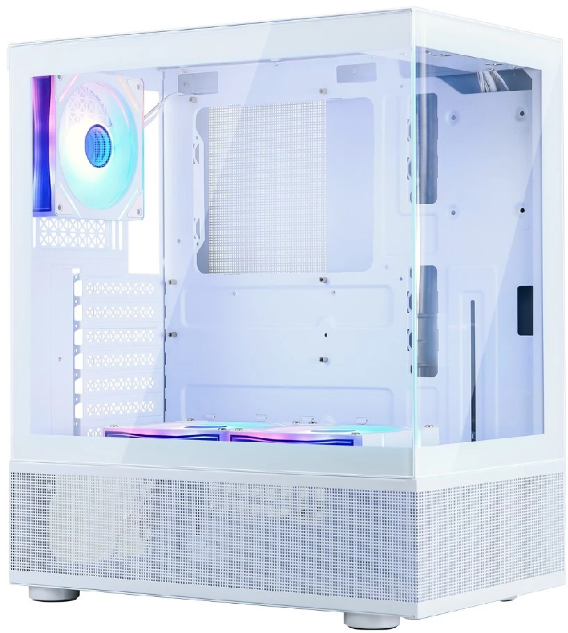 Корпус 1STPLAYER MIKU Mi7-A ARGB, Midi-Tower, без БП, белый