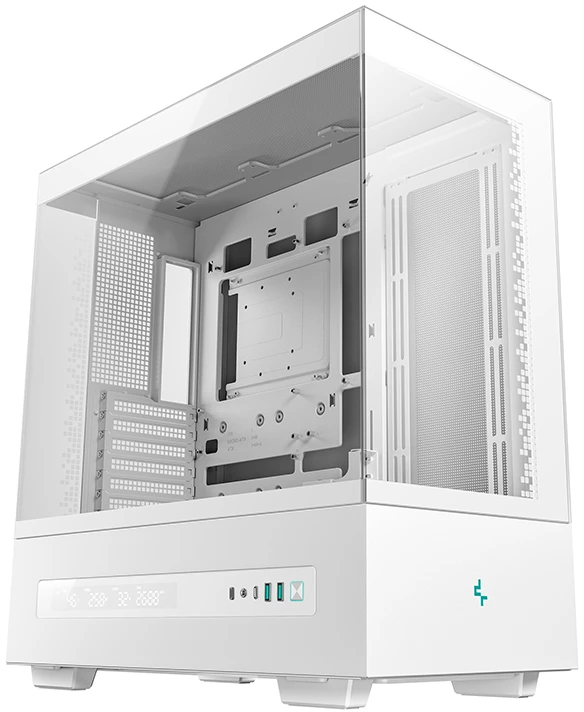 Корпус Deepcool CH690 DIGITAL, Midi-Tower, без БП, белый