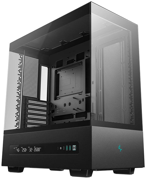 Корпус Deepcool CH690 DIGITAL, Midi-Tower, без БП, черный